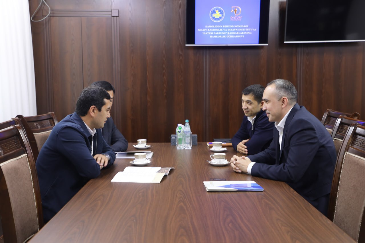 The management of the private enterprise "Datum Parfume" visited and met with the leadership of our institute!