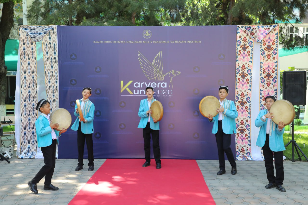  Kamoliddin Behzod nomidagi Milliy rassomlik va dizayn institutida “Karyera kuni” o'tkazildi!