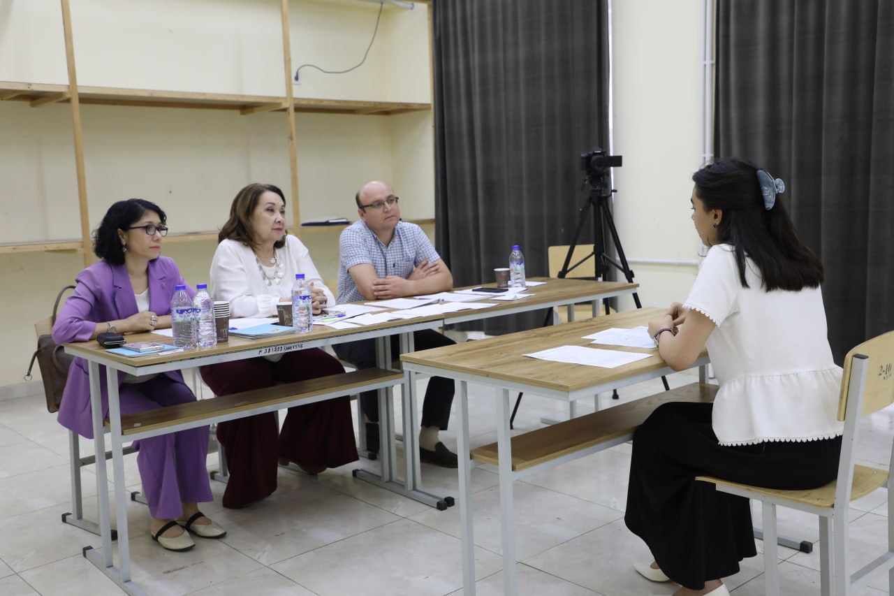 The professional (creative) entrance examinations for the 2026–2027 academic year have been successfully completed at the Kamoliddin Behzod National Institute of Art and Design!