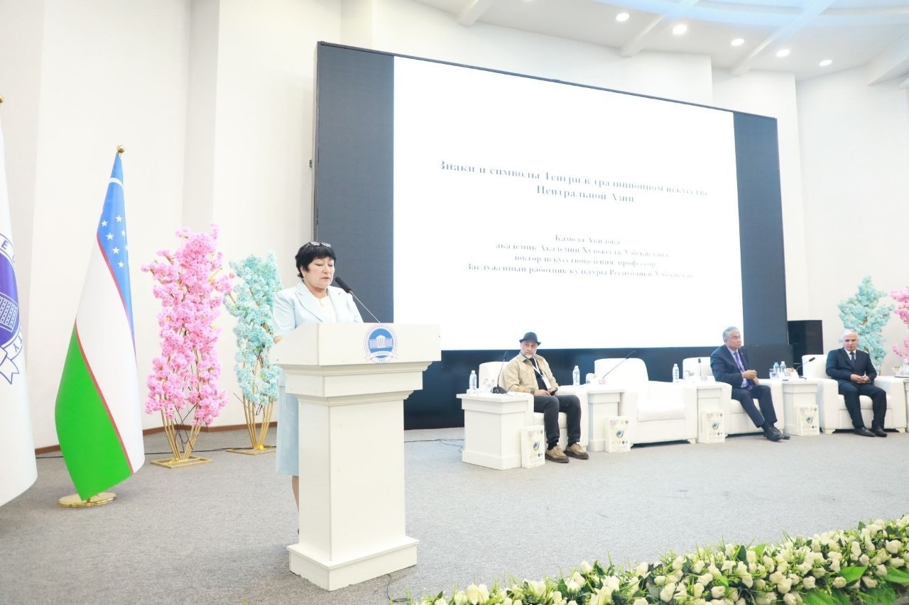 An international scientific-theoretical conference titled "Art of the Turkic World: Historical-Cultural Heritage and Modernity" was held within the framework of the "Artists' Festival" in the city of Bobur, Andijan region!