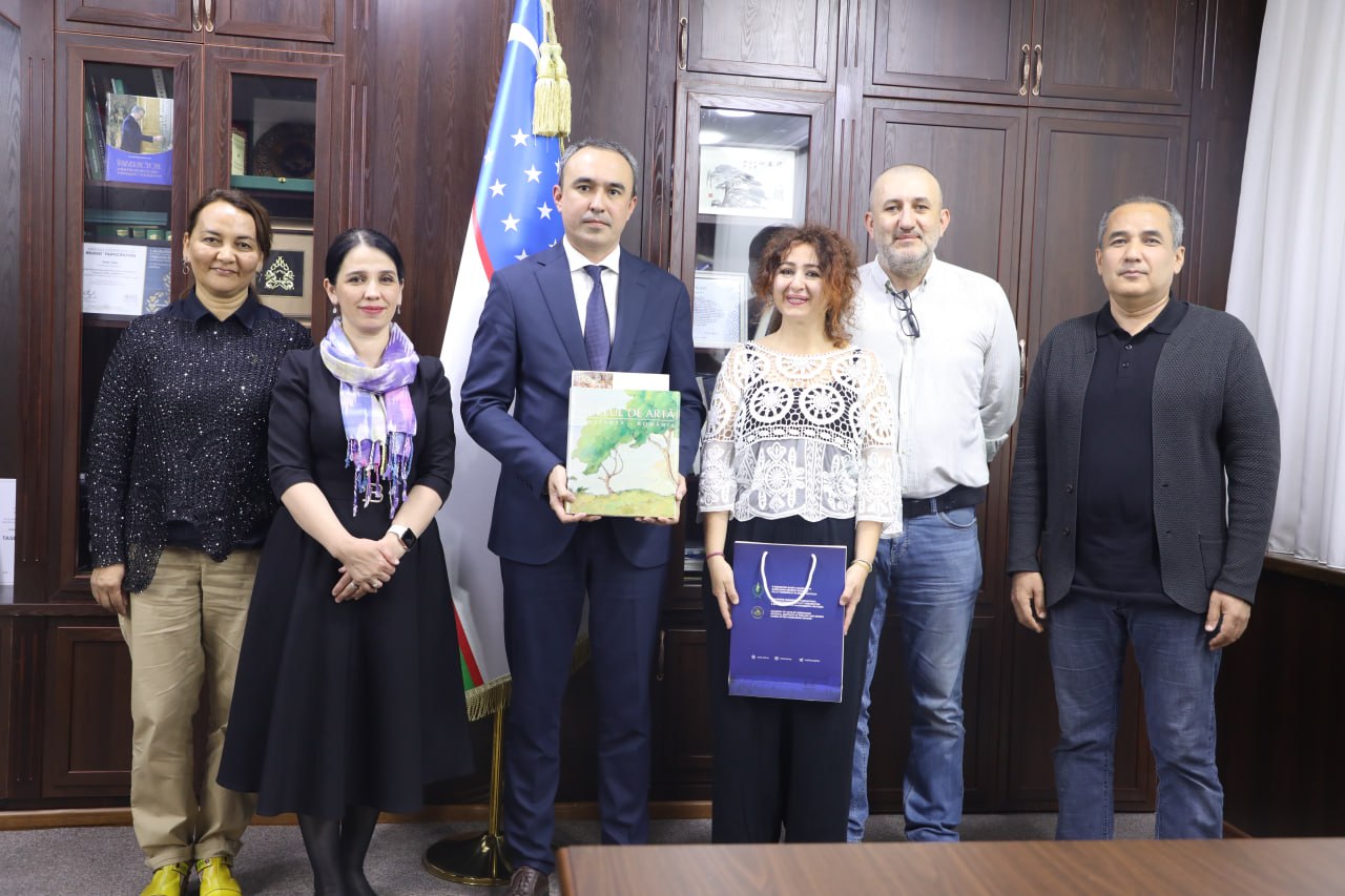 A museum director from Romania visited the National Institute of Fine Arts and Design named after Kamoliddin Behzod!