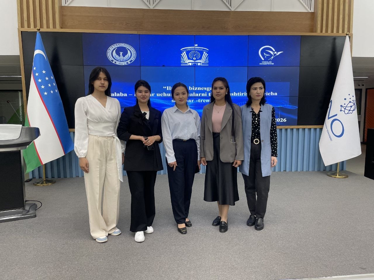 Female students of the Kamoliddin Behzod National Institute of Art and Design participated in a seminar-training on the topic "From Science to Business"!