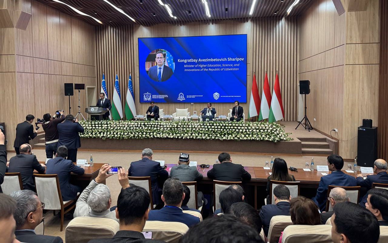 O‘zbekiston-Vengriya oliy ta'lim muassasalari rektorlarining uchinchi forumiga start berildi!