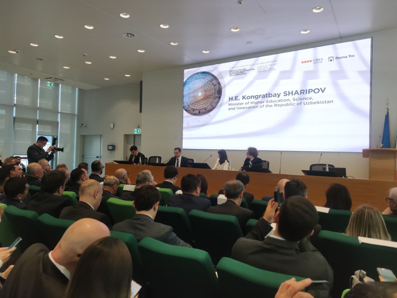 The Second Uzbek-Italian Rectors' Forum is being held in Rome, Italy!