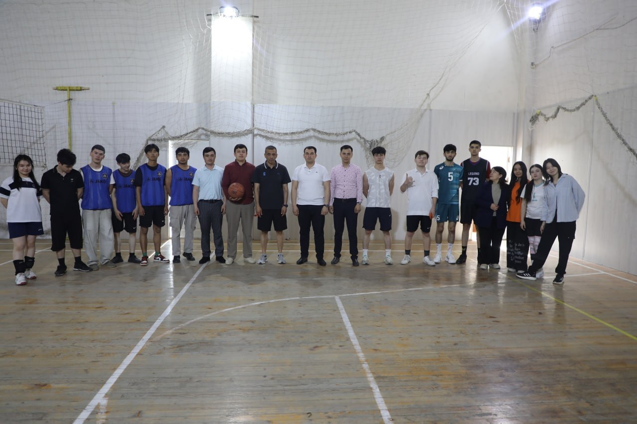 The 1st institute stage of the "Streetball" competition within the framework of the "New Uzbekistan Student Olympiad" has been held!