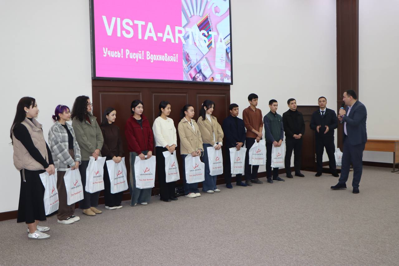 卡莫利丁·贝赫佐德国立艺术设计学院鼓励学生在学习过程中取得优异成绩！