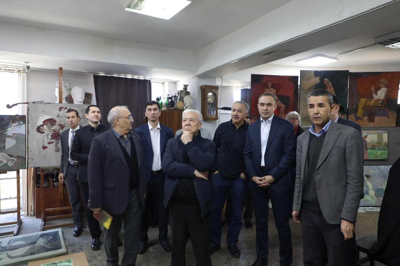 В Национальном институте искусства и дизайна имени Камолиддина Бехзода начались выпускные экзамены для студентов по выбранным специальностям!