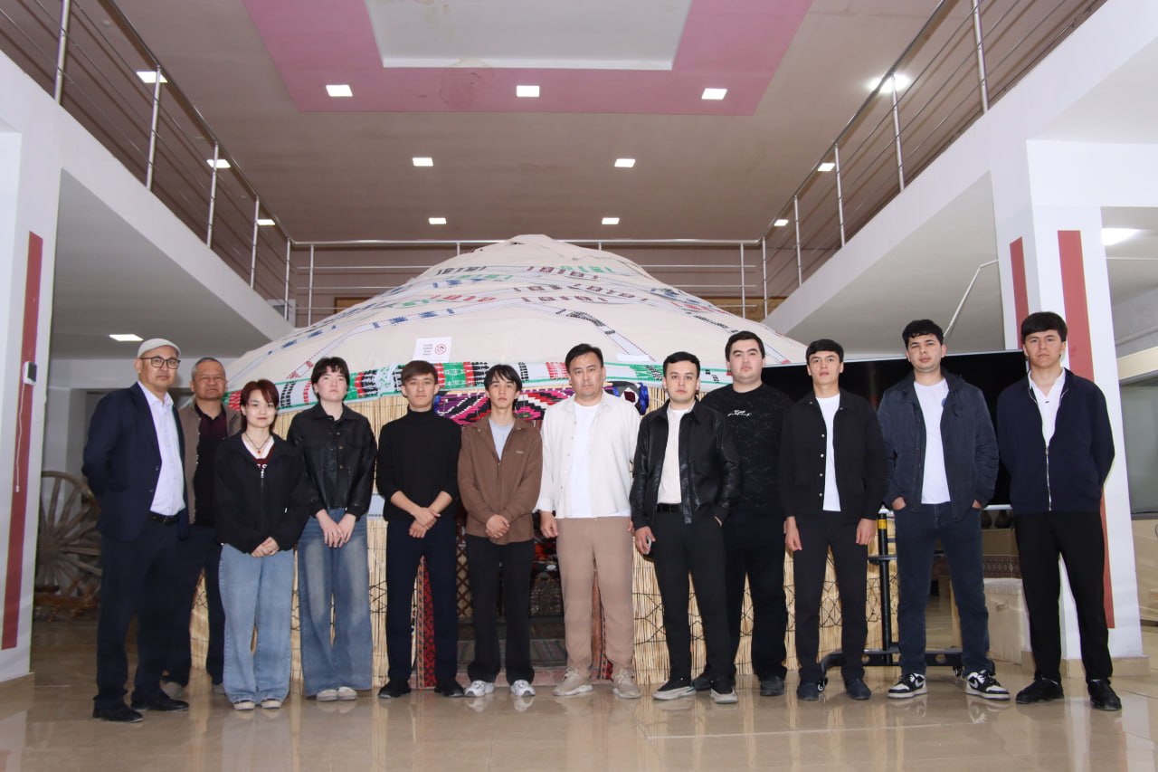 Students of the Kamoliddin Behzod National Institute of Art and Design visited the "Muynaq Ecology" and "History of the Aral Sea" museums!